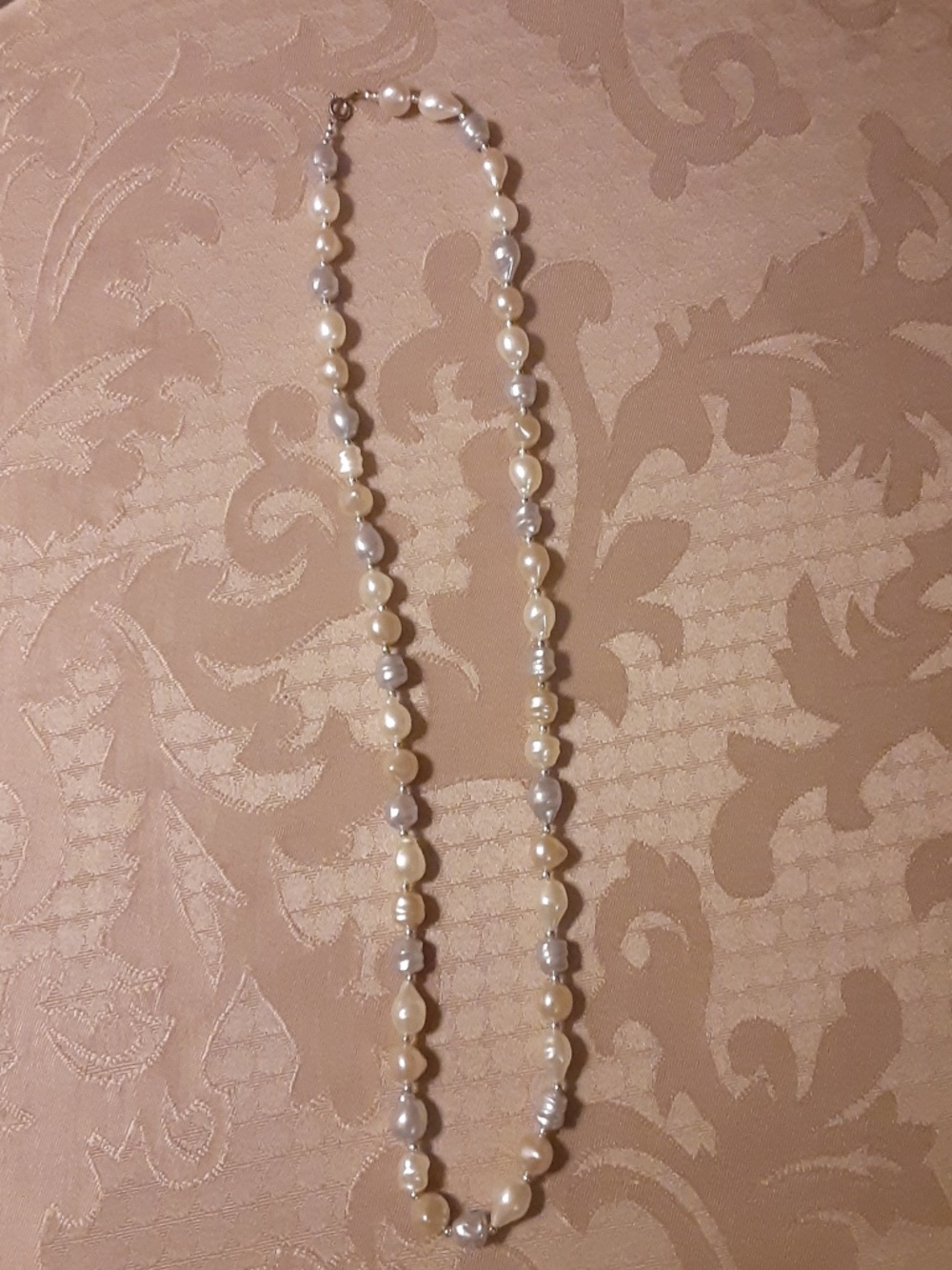 Neutral Beaded Necklace